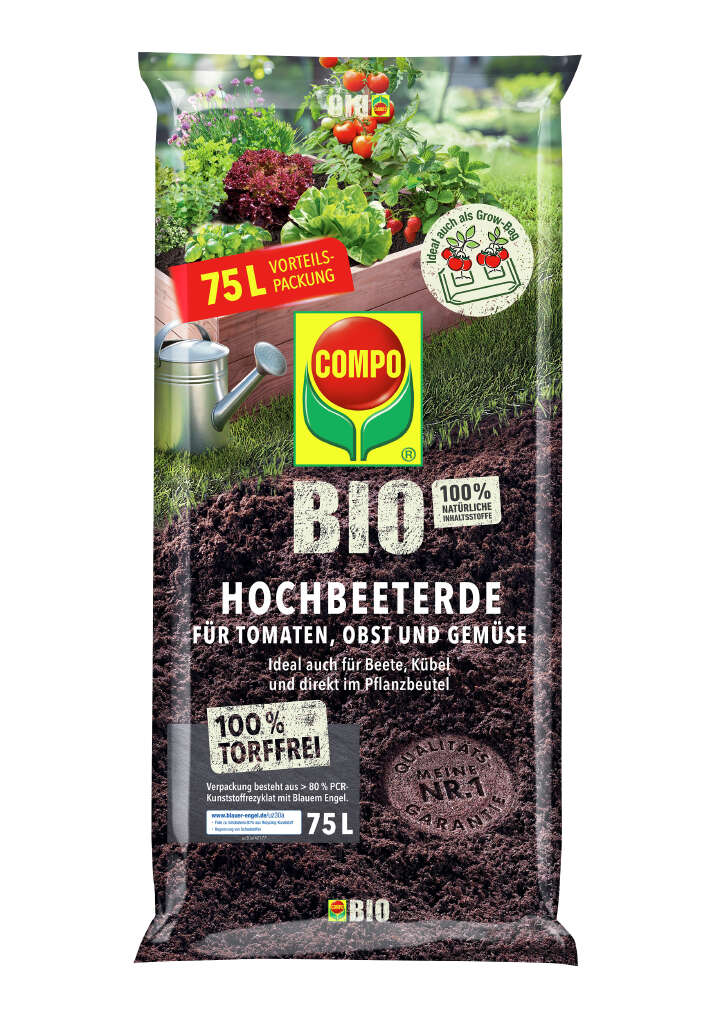 COMPO BIO Hochbeeterde torffrei